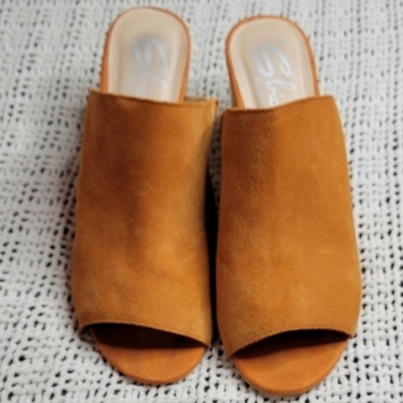 Sbicca Vintage Collection Suede Mule Sandal Jute Heel Size 9 - Picture 6 of 6